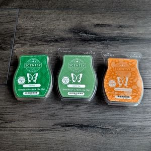 Bundle of Scentsy Wax Melts | Three (3) Holiday Scents